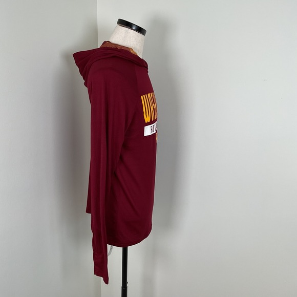 Washington Commanders‎ NFL Football Team Zubaz Pullover Long Sleeve Hoodie Small - Picture 7 of 10